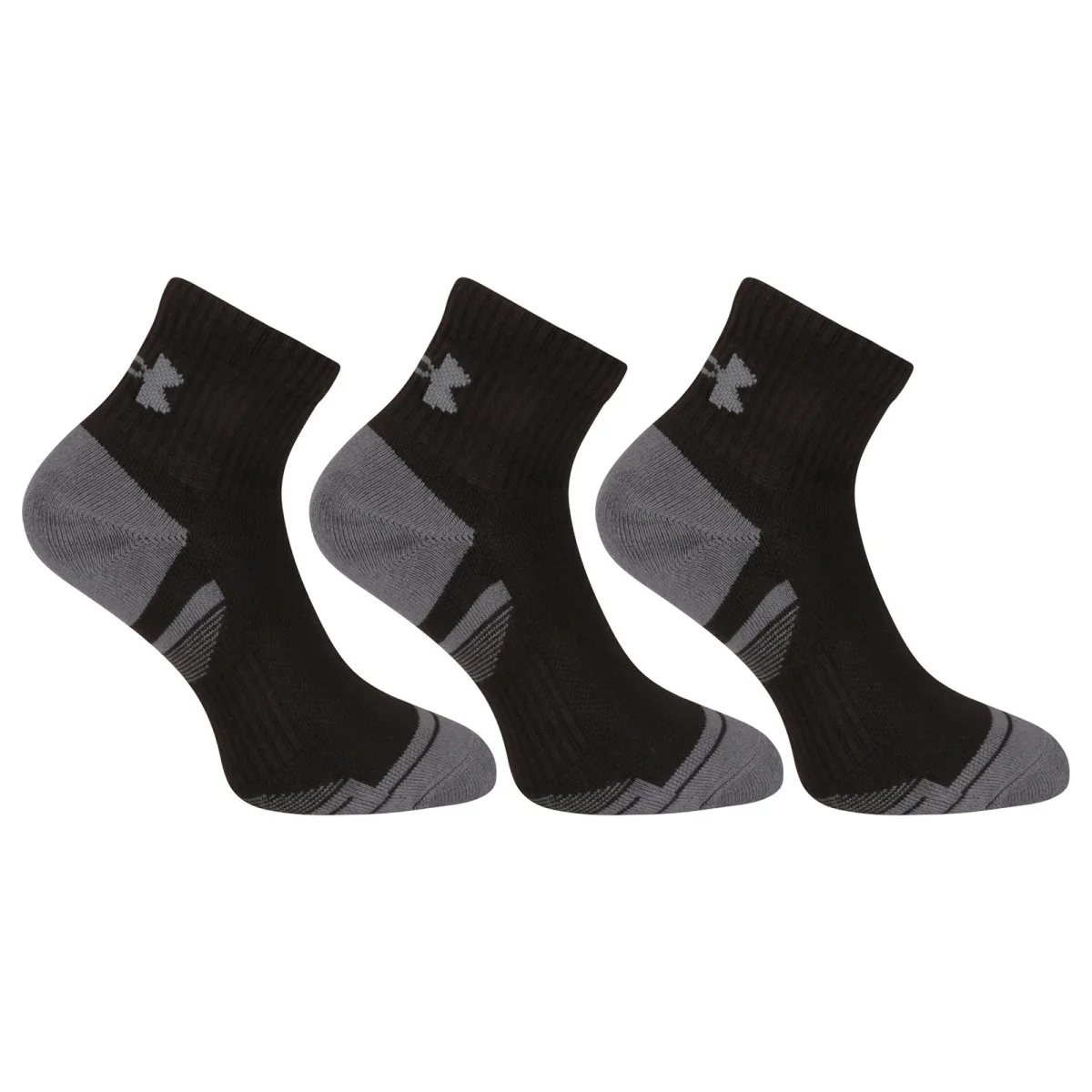 Under Armour 3PACK ponožky černé  (1379528 001) M