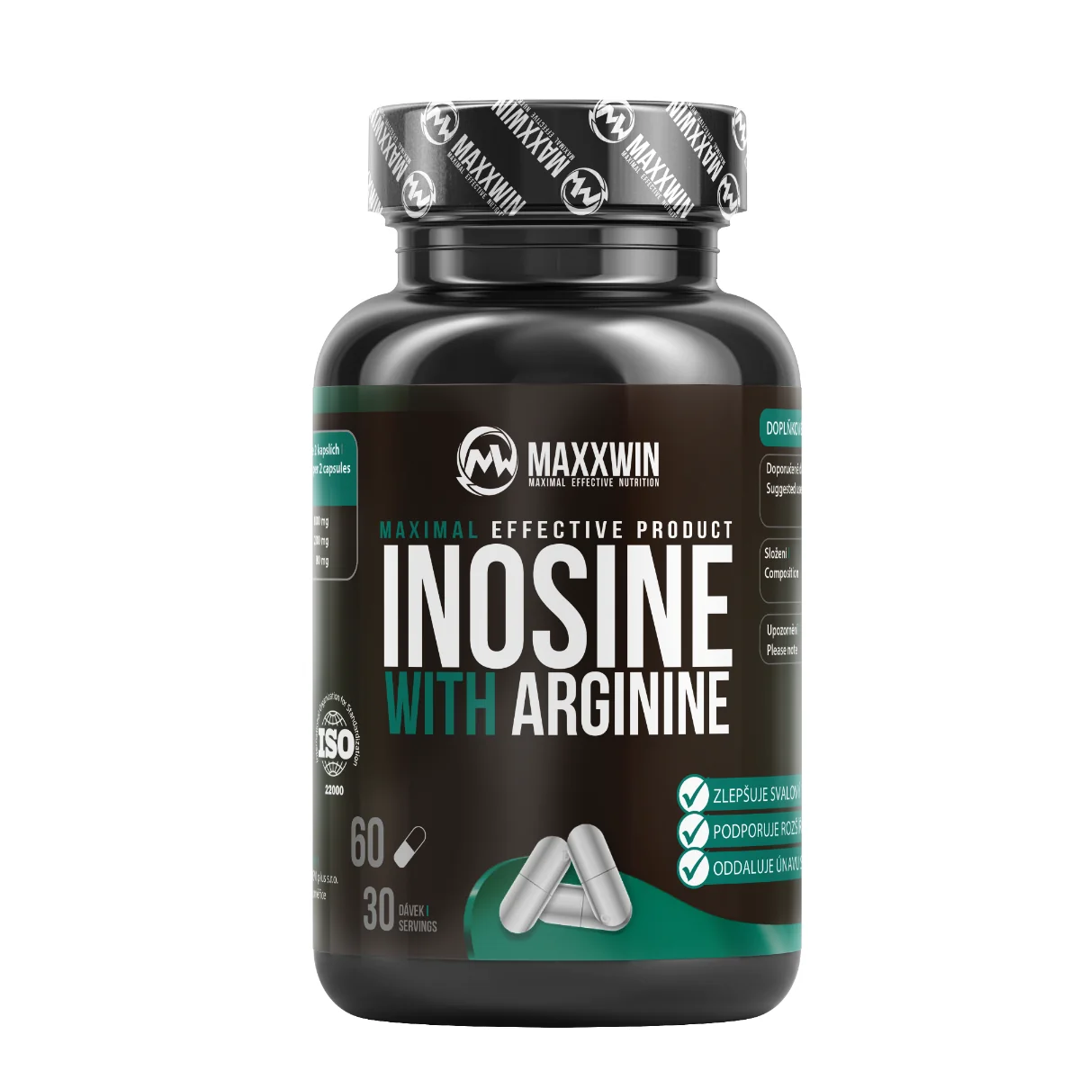 MAXXWIN INOSINE WITH ARGININE 60 kapslí