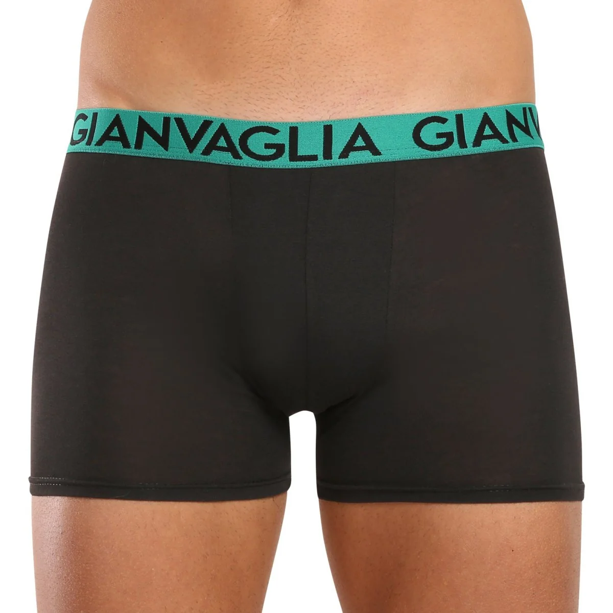 Gianvaglia 10PACK pánské boxerky černé (021) M 