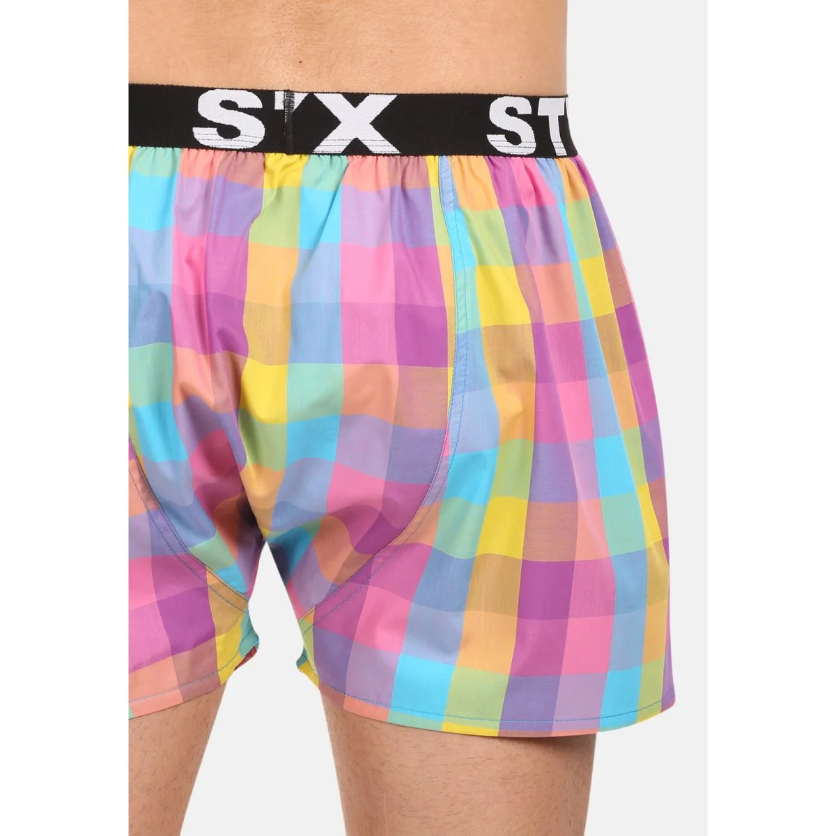 Styx 5PACK pánské trenky sportovní guma vícebarevné (5B102630) S 