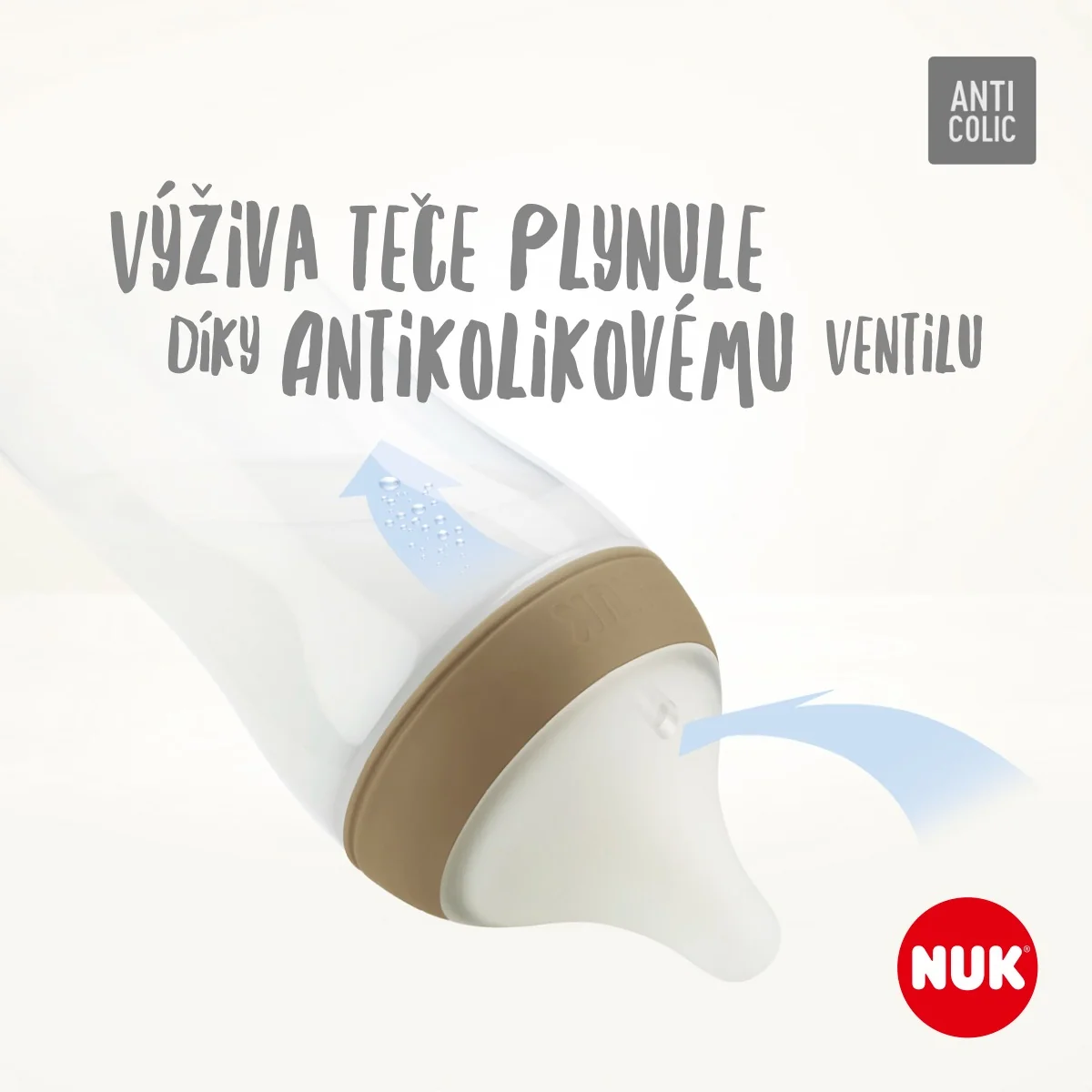 NUK Perfect Match Savička 6m+ vel. univerzální 2 ks