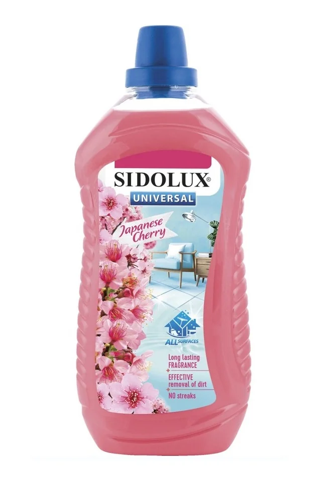 Sidolux Univerzální čistič omyvatelných povrchů Japanese Cherry 1 l