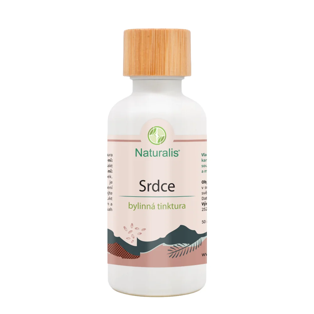 Naturalis Srdce bylinná tinktura 50 ml