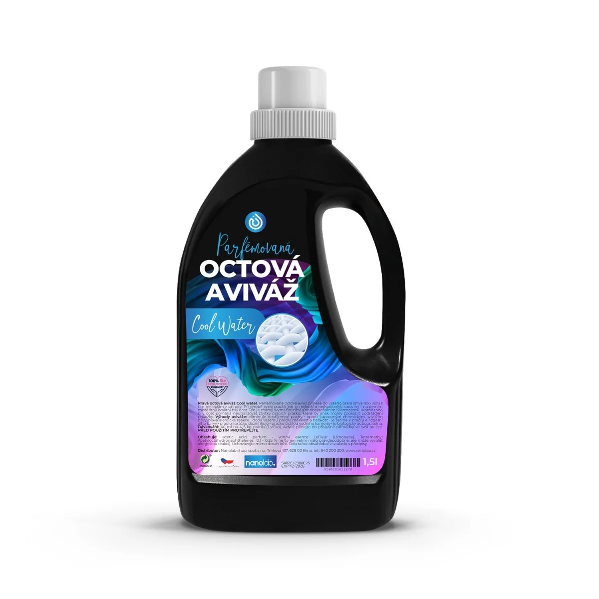 Nanolab Parfémovaná octová aviváž Cool Water 1,5 l