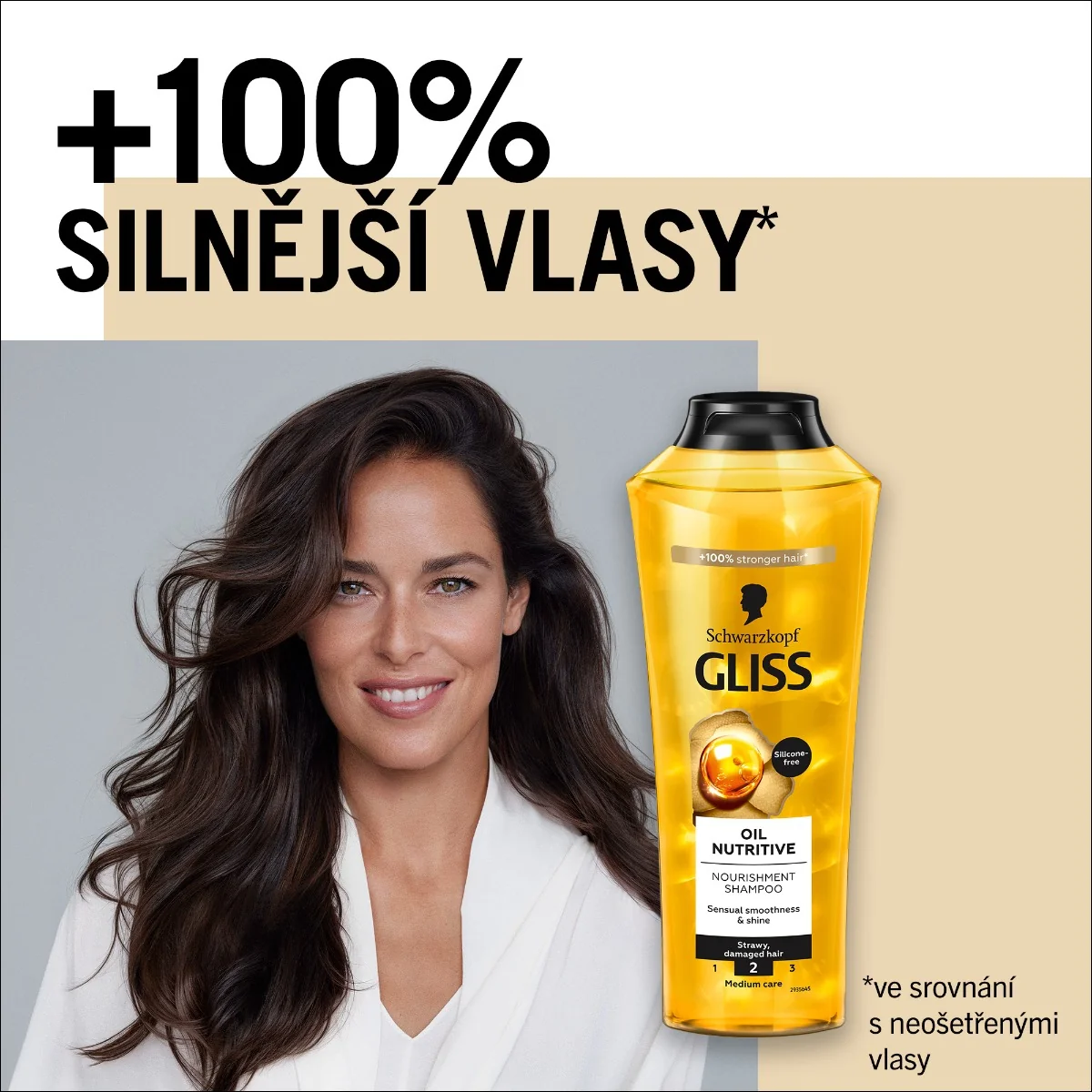 Gliss Oil Nutritive regenerační šampon 400 ml