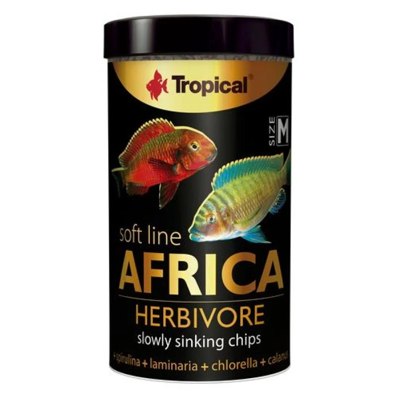 Tropical Africa Herbivore M 100ml/52g  krmivo pro všežravé africké ryby 