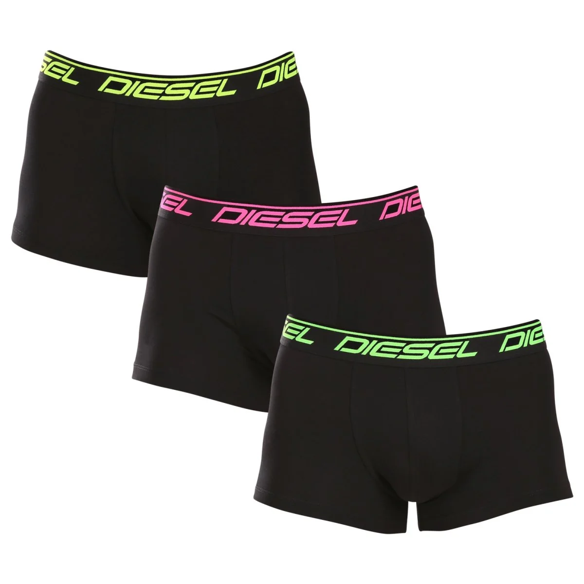 Diesel 3PACK pánské boxerky černé (00ST3V-0AMAF-E6818) M 