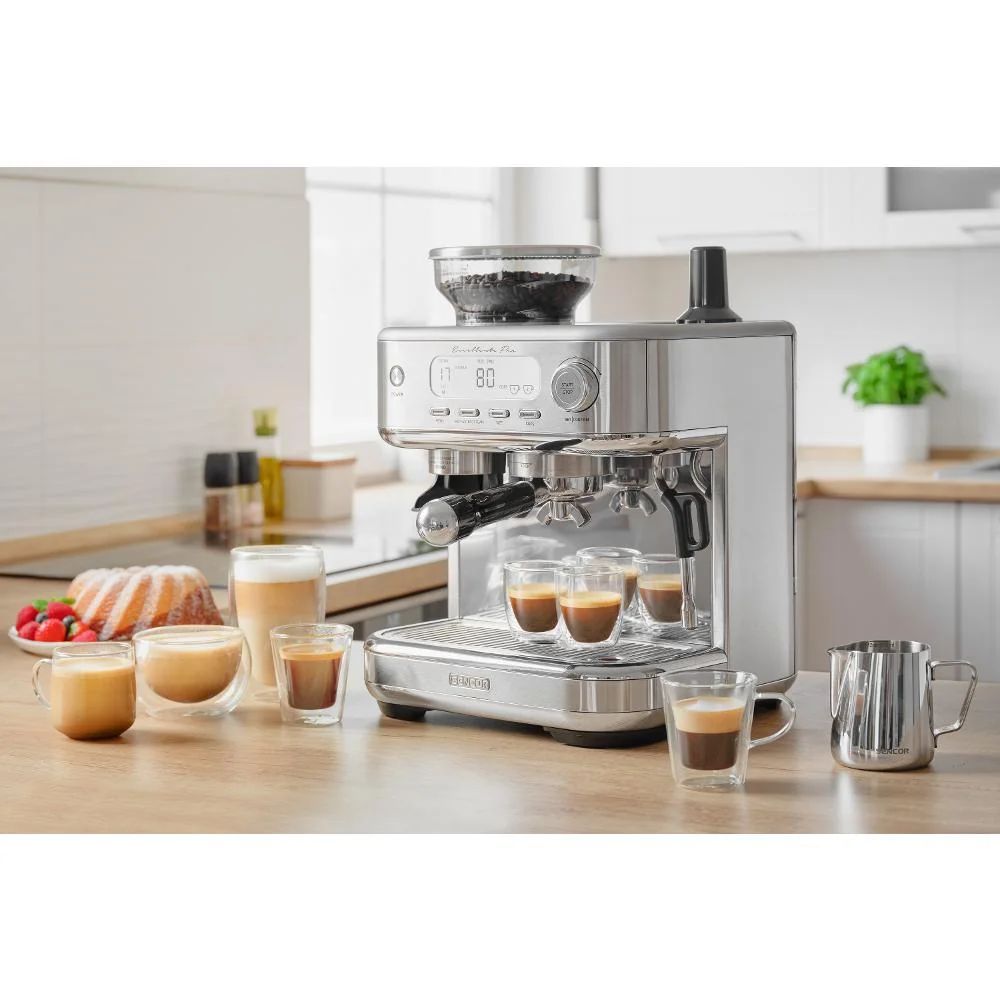 SENCOR SES 6050SS Espresso pákový kávovar stříbrný