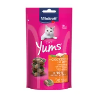 Vitakraft Cat Yums kuře s kočičí trávou