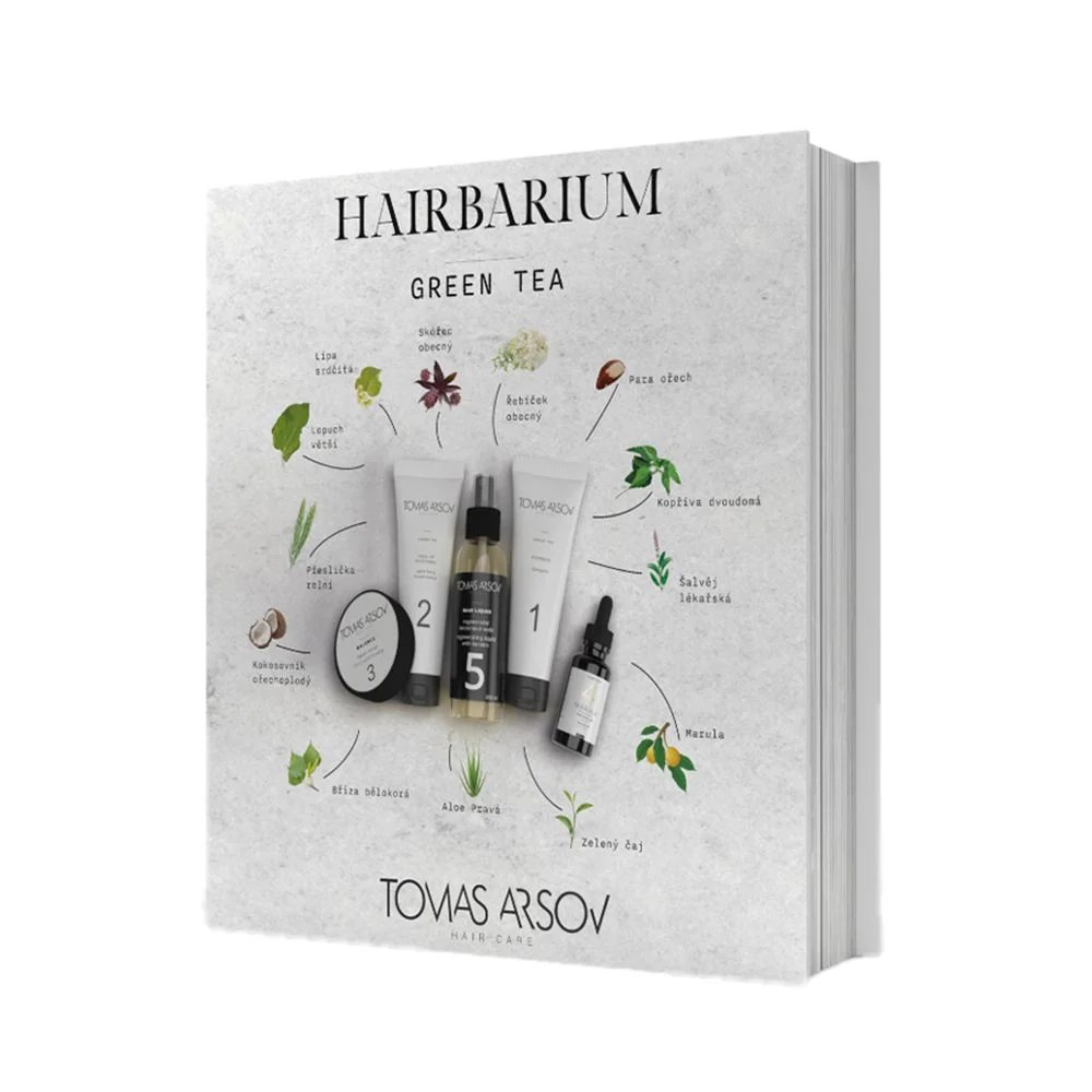 Tomas Arsov Green Tea HAIRBARIUM dárková sada