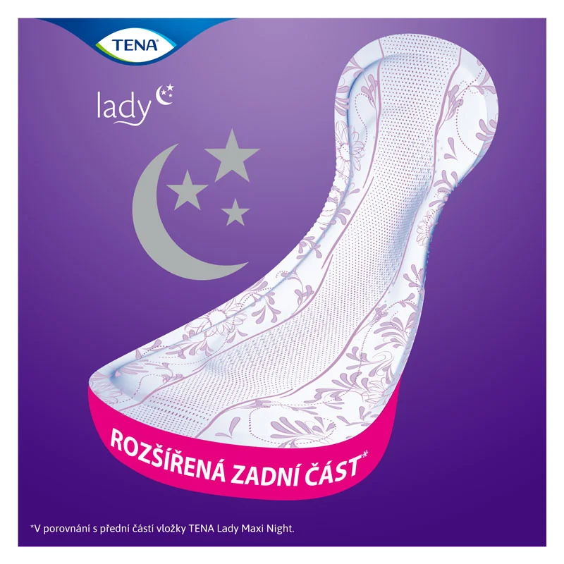 Tena Lady Protect+ Maxi Night inkontinenční vložky 12 ks