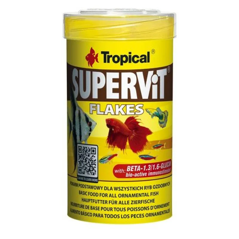 Tropical Supervit 100ml/20g základní krmivo pro akvarijní ryby 