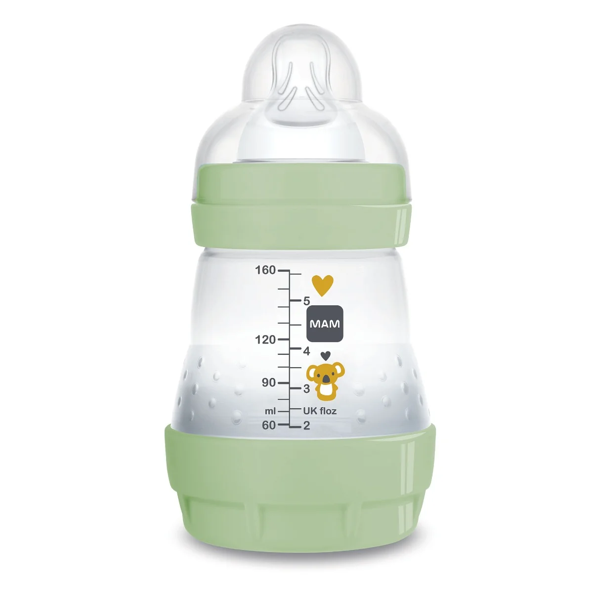 MAM Láhev Anti-Colic 0m+ 160 ml 1 ks zelená