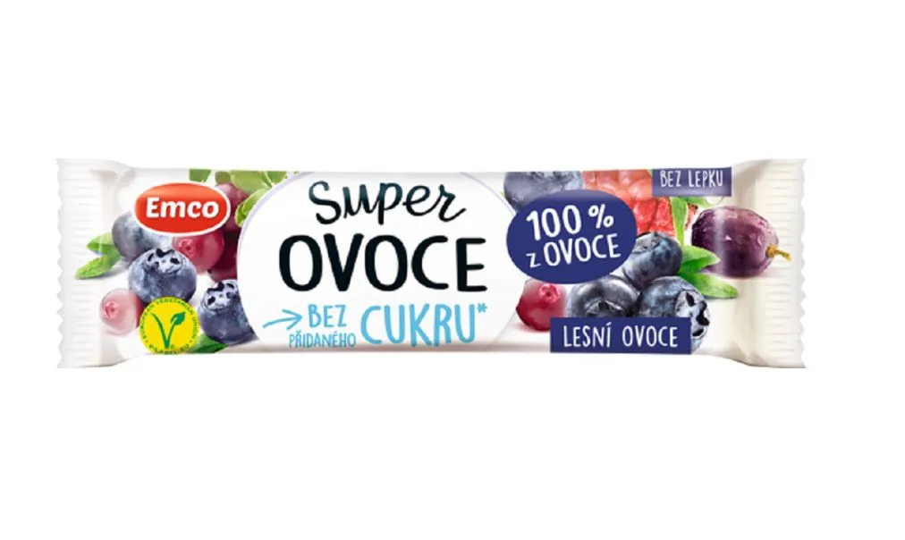 Emco Tyčinka 100 % z ovoce lesní ovoce 30 g