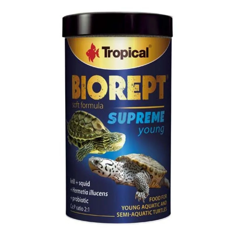 Tropical Biorept Supreme Young 250ml/90g měkké krmivo pro vodní želvy