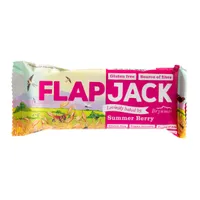 Wholebake Flapjack ovesný bezlepkový malina-jahoda