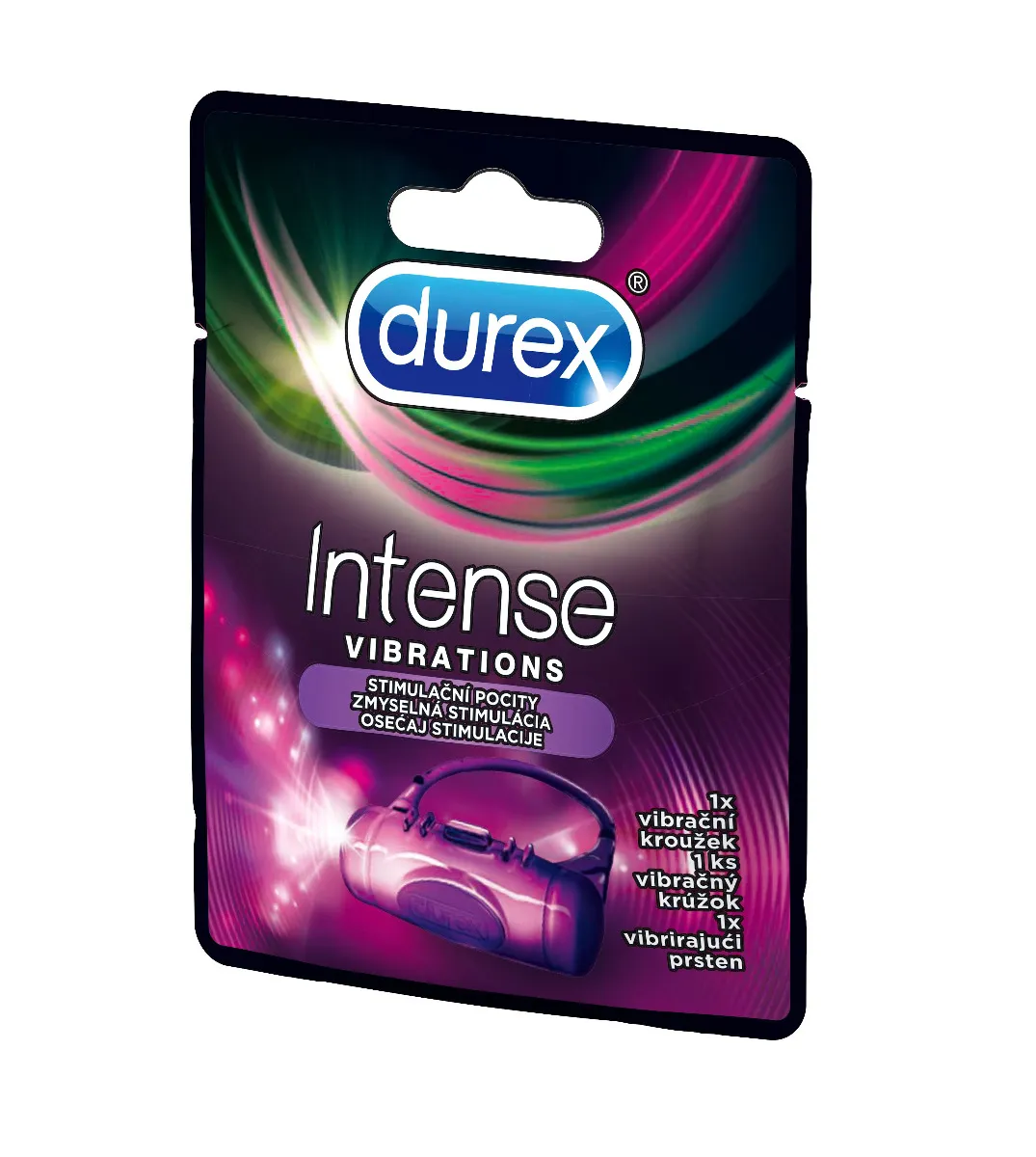 Durex Intense Vibrations vibrační kroužek 1 ks