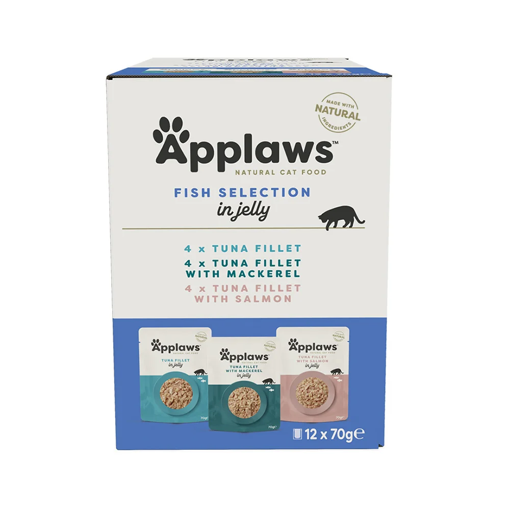 Applaws Cat Jelly Multipack Ryby kapsička 12x70 g