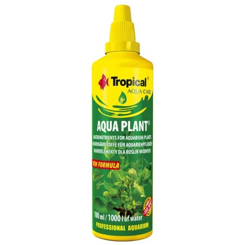 Tropical Aqua Plant 100ml na 1.000l tekuté hnojivo pro akvarijní rostliny