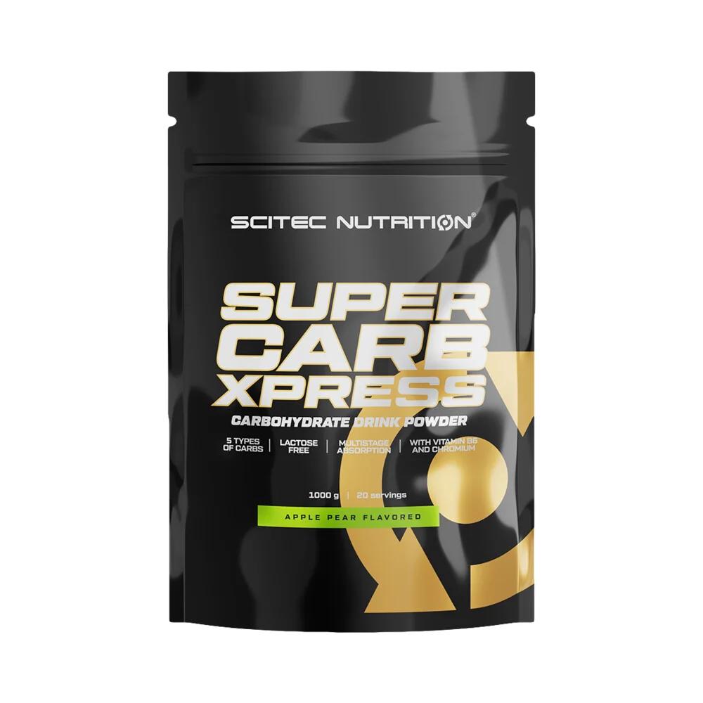 Scitec Nutrition Supercarb Xpress 1000g - malinový čaj