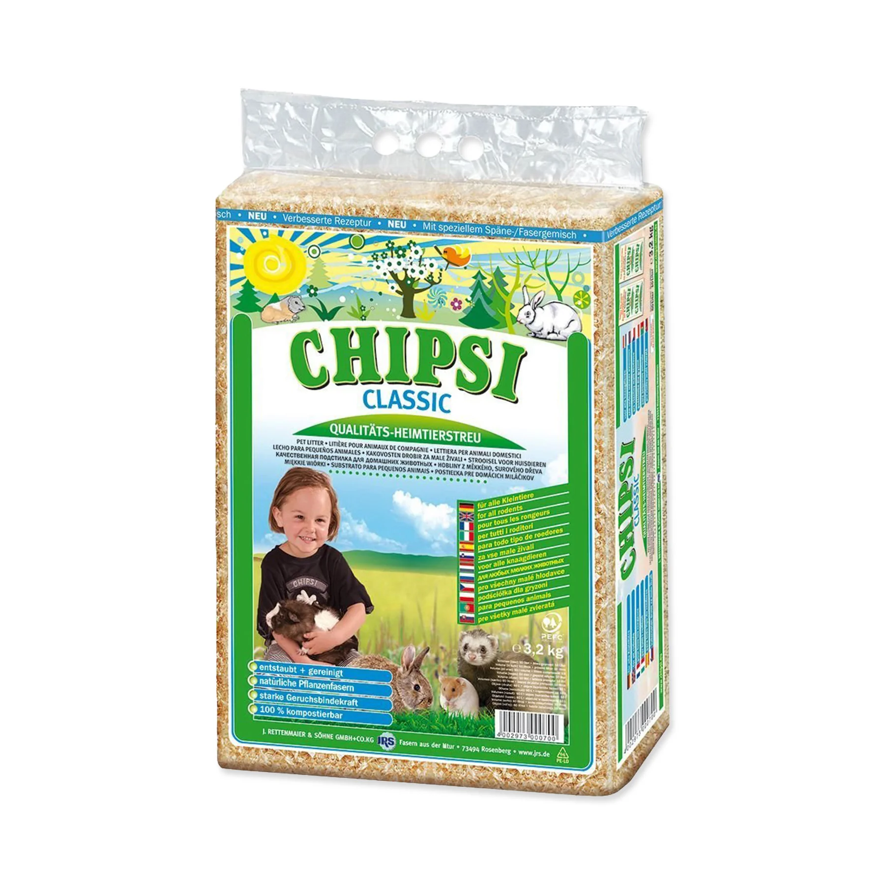 CHIPSI Hobliny Classic 60 litrů 3,2 kg