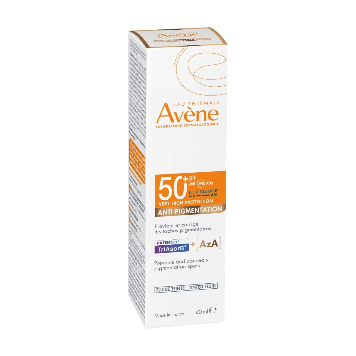 Avène Tónovací fluid proti pigmentacím SPF50+ 40 ml