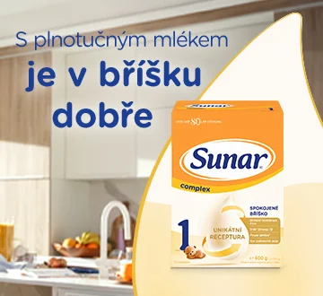 Sunar Complex. S plnotučným mlékem je v bříšku dobře.