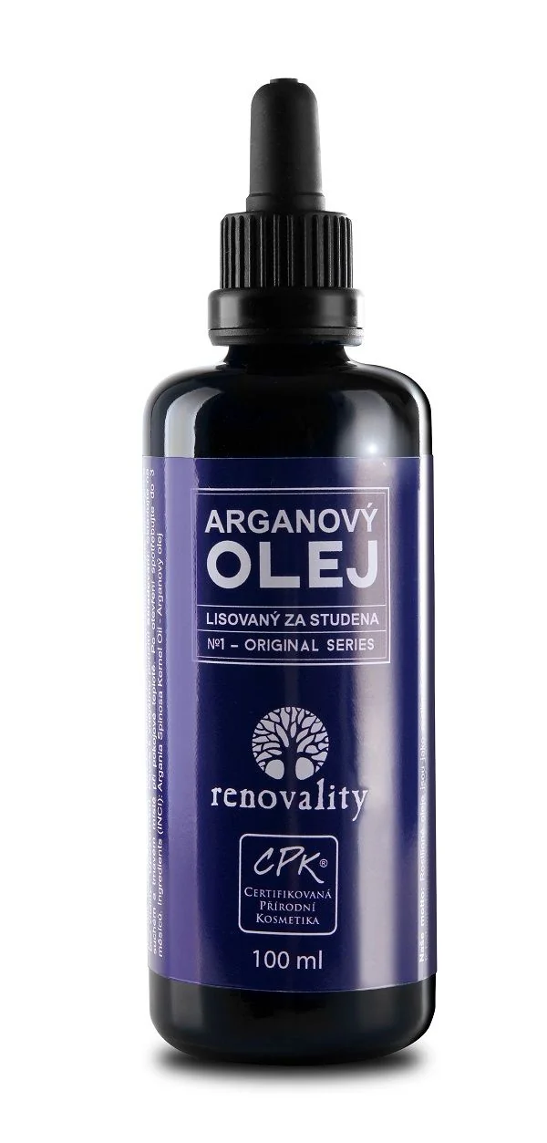 Renovality Arganový olej lisovaný za studena 100 ml