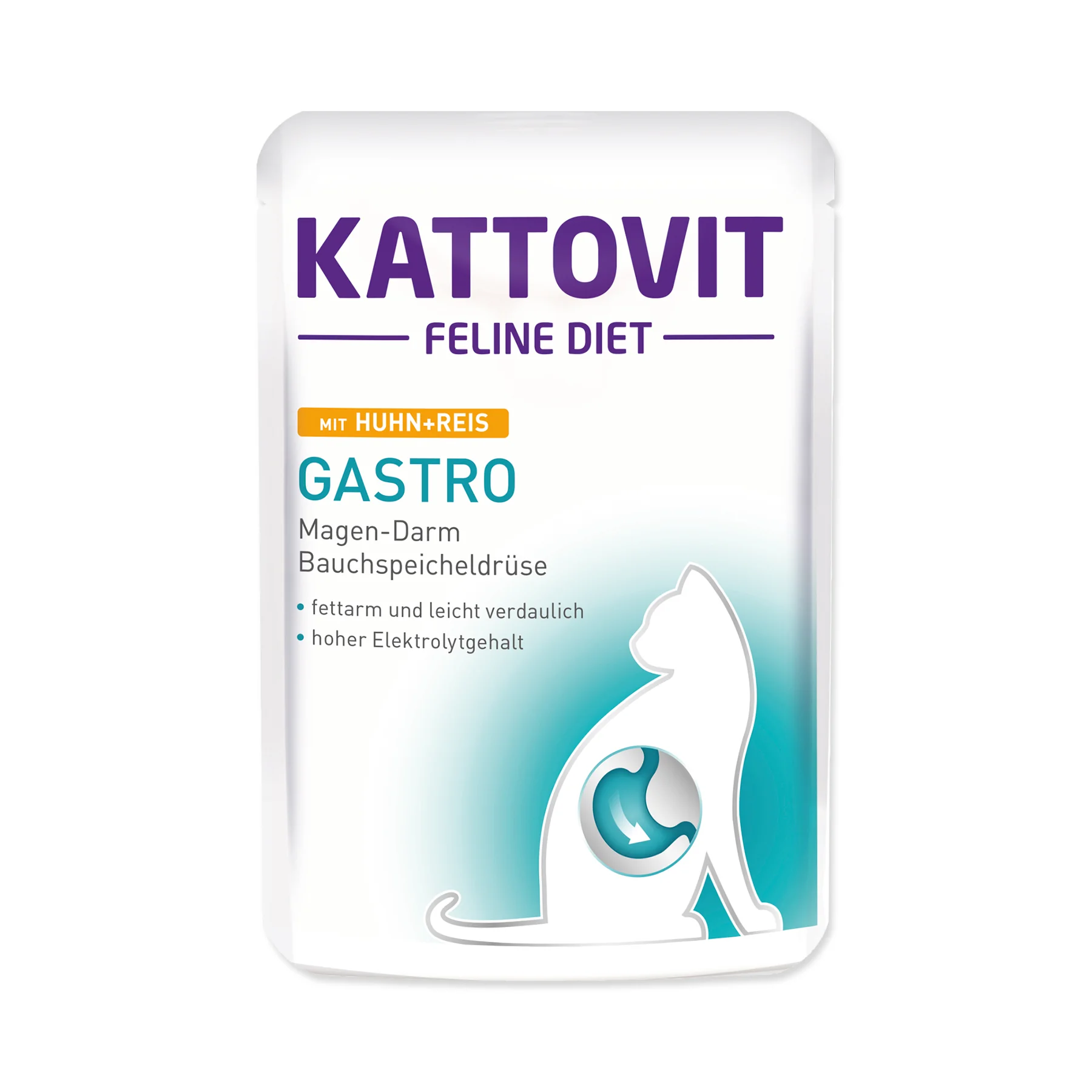 Kattovit Gastro kuře a rýže kapsička 85 g