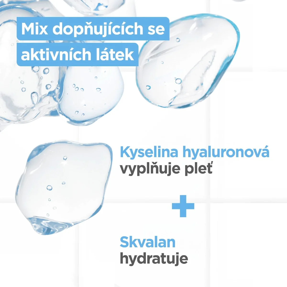 Mixa Hyaluronic Acid Čisticí gel proti vysušování 150 ml