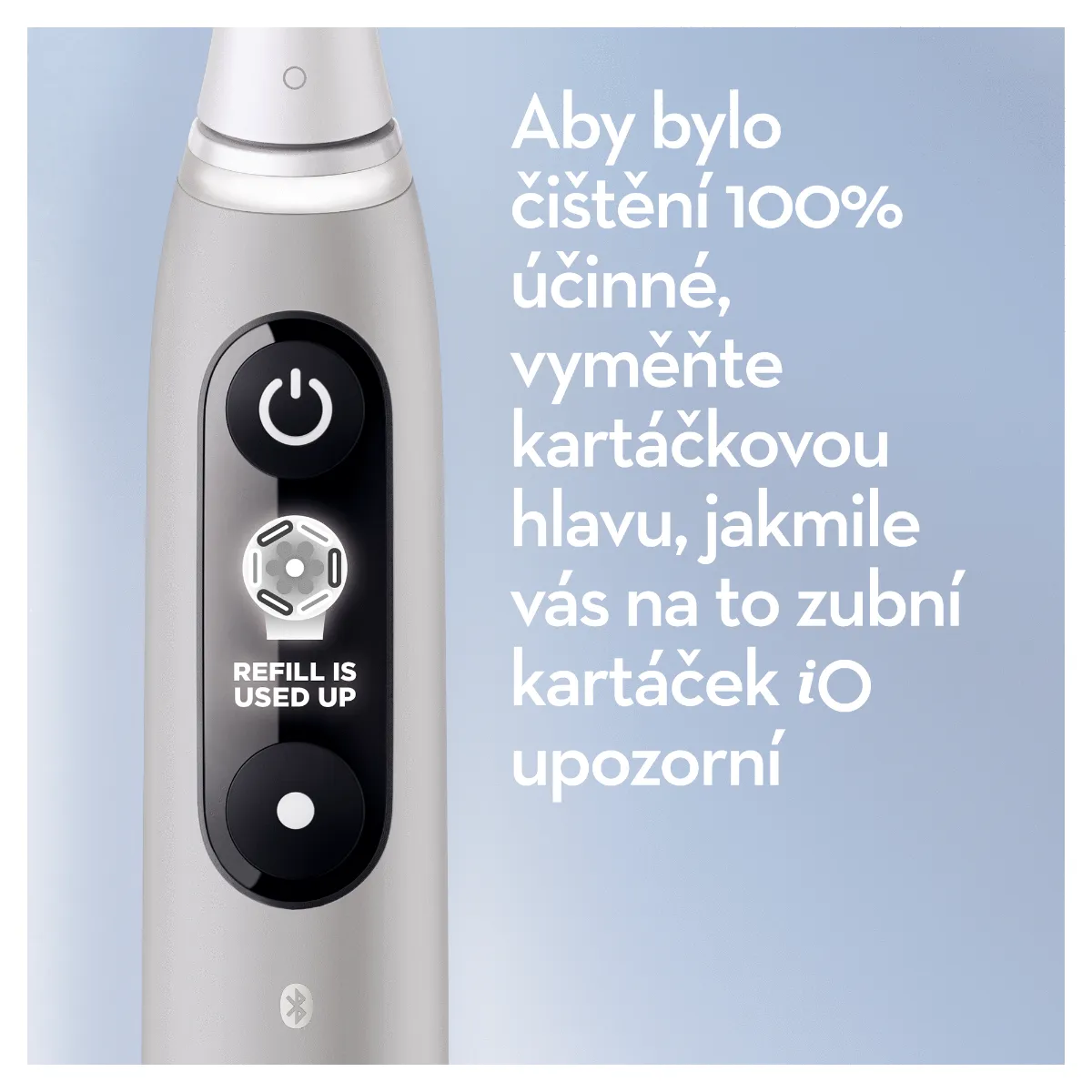 Oral-B iO6 Series Grey Opal elektrický zubní kartáček