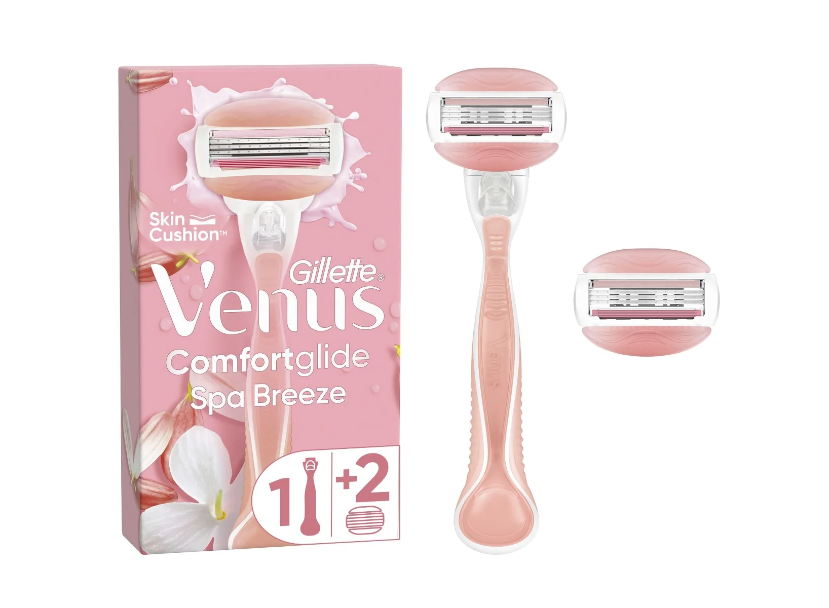 Gillette Venus Spa Breeze dámský holicí strojek + 2 hlavice