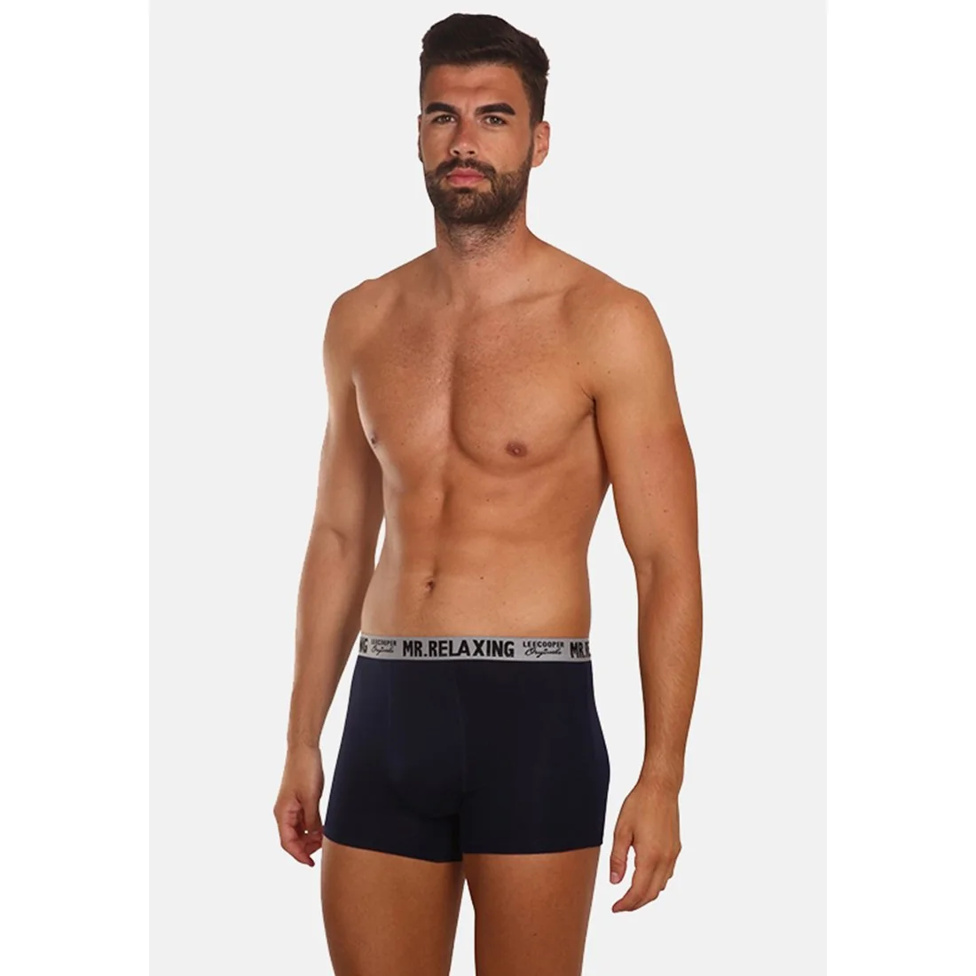 Lee Cooper 10PACK pánské boxerky modré (LCUBOX10P0101-1410367) XL 