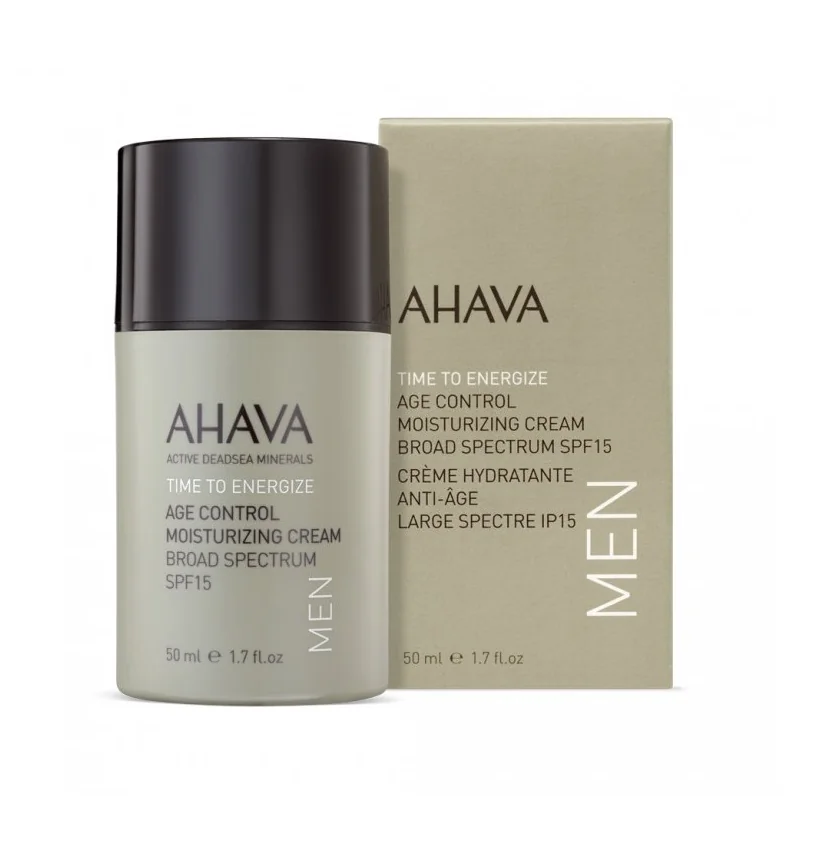 Ahava Time to Energize zklidňující krém po holení pro muže 50 ml