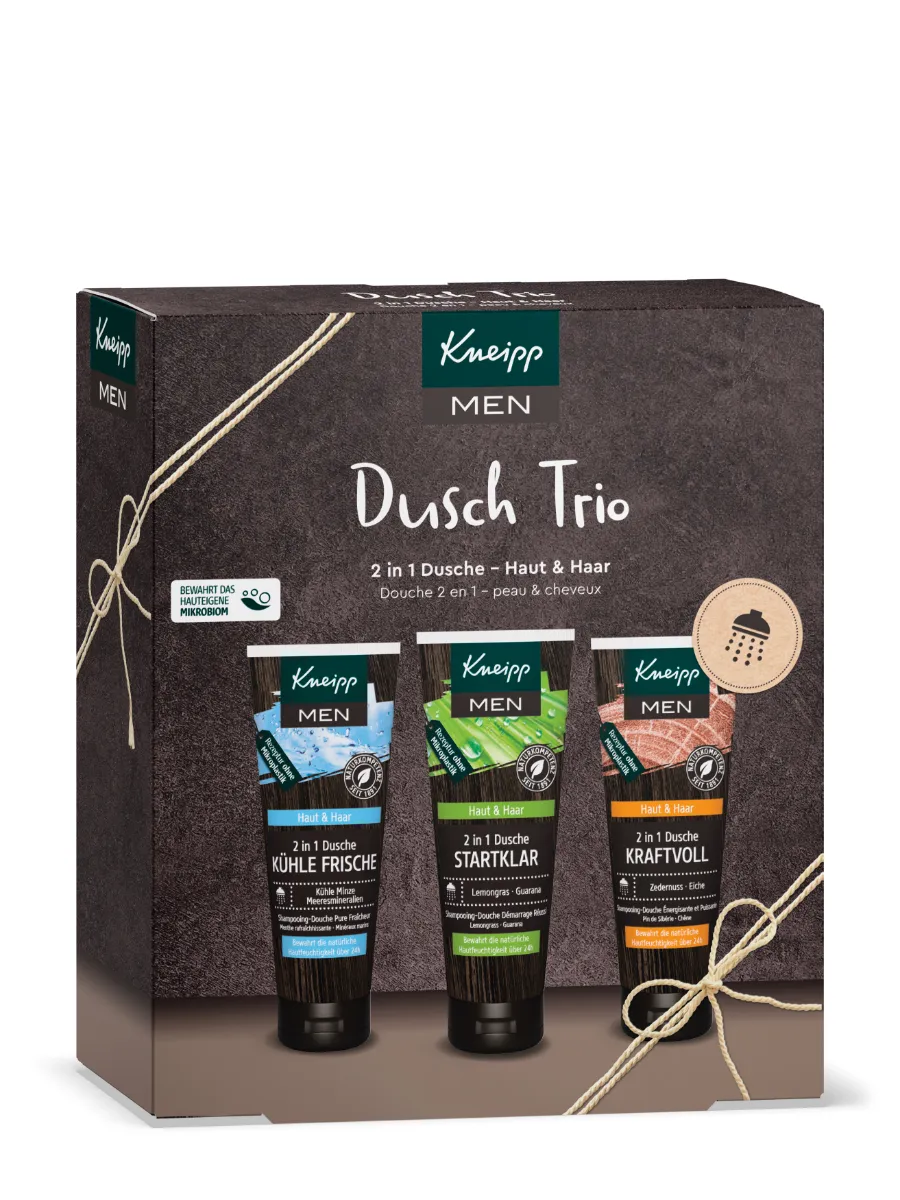 Kneipp Sprchové trio pro muže dárková sada 3x75 ml