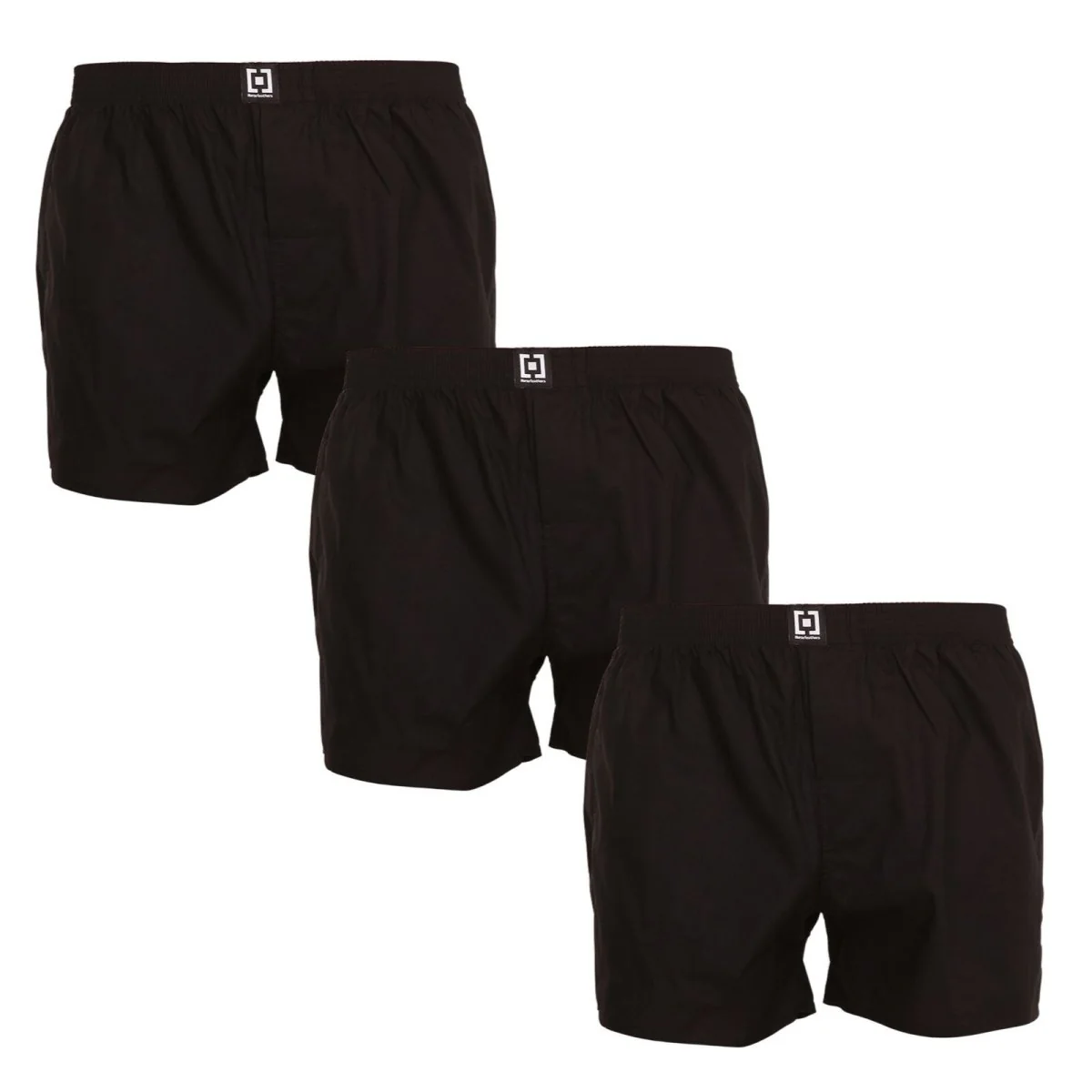 Horsefeathers 3PACK pánské trenky Manny black (AM165A) XXL 