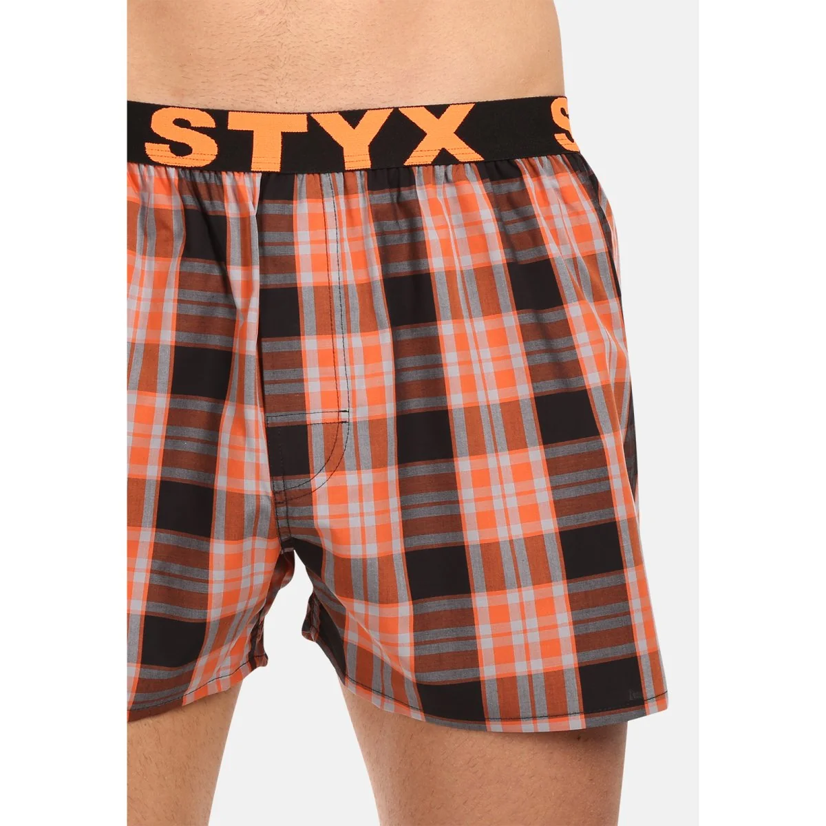 Styx 3PACK pánské trenky sportovní guma vícebarevné (3B102426) XL 