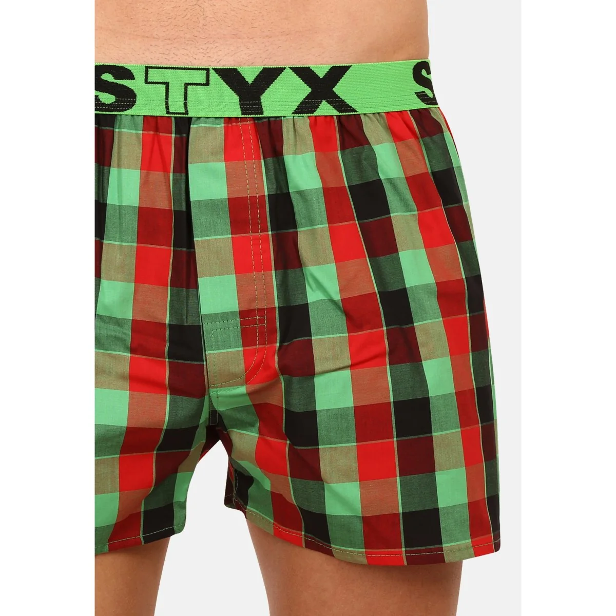 Styx Pánské trenky sportovní guma vícebarevné (B938) XL 