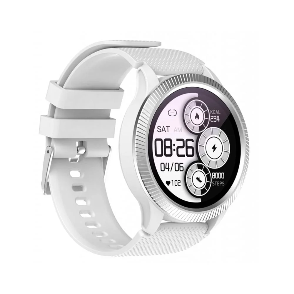 Carneo Athlete GPS smart hodinky Silver