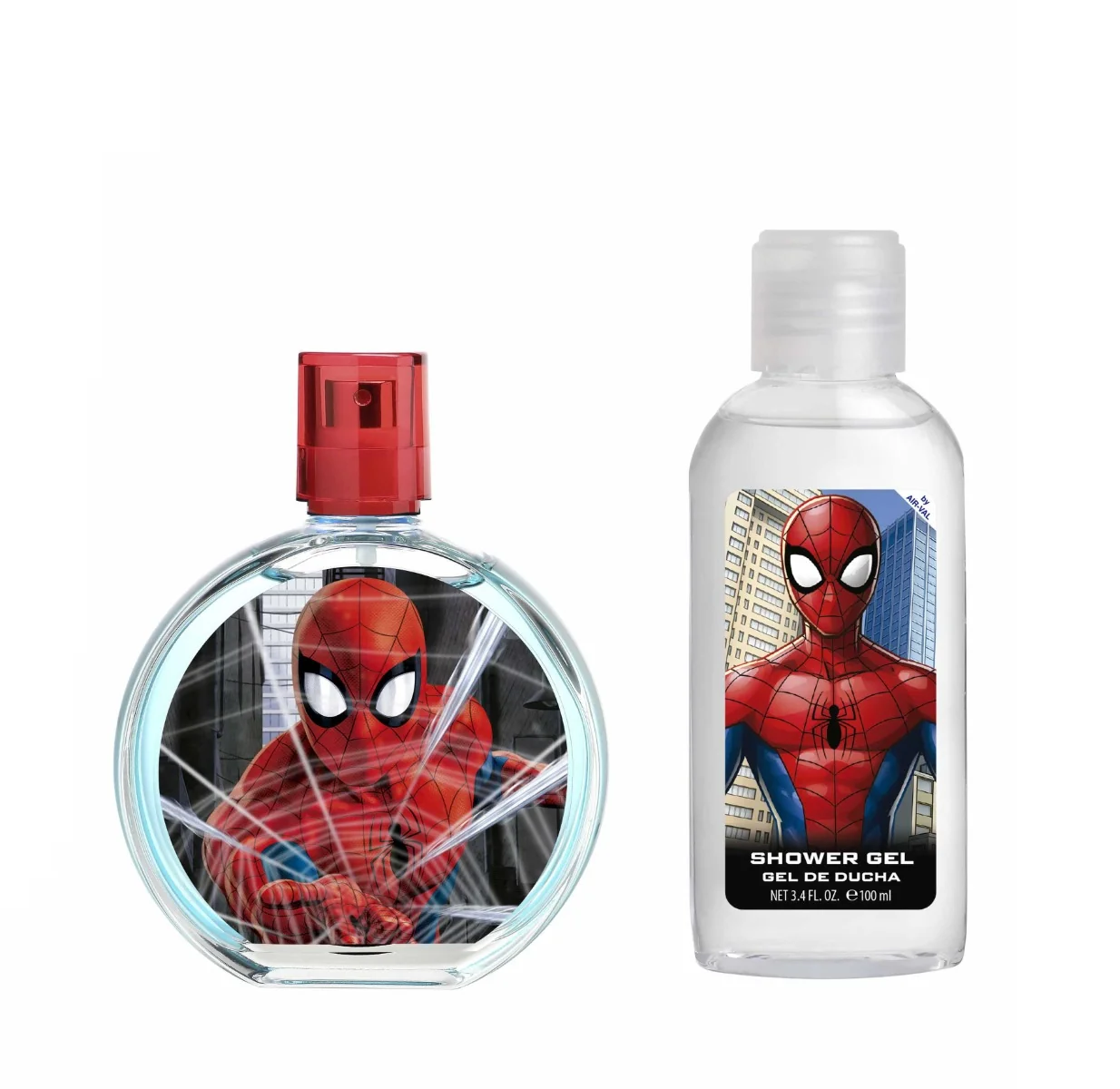 Disney Spiderman 3D Toaletní voda a sprchový gel dárková sada s batohem 100+100 ml