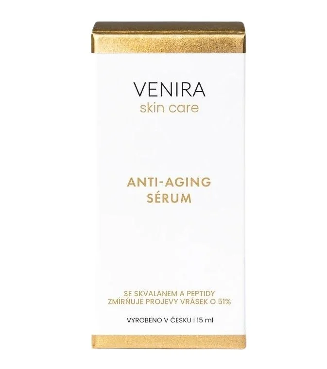 Venira Sérum anti-aging se skvalanem a peptidy 15 ml