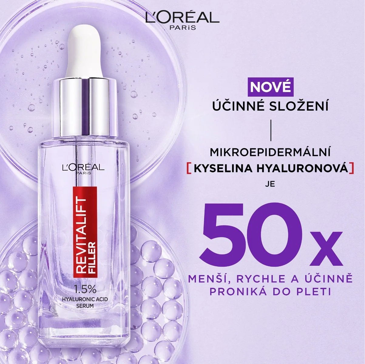 Loréal Paris Revitalift Filler sérum proti vráskám 30 ml