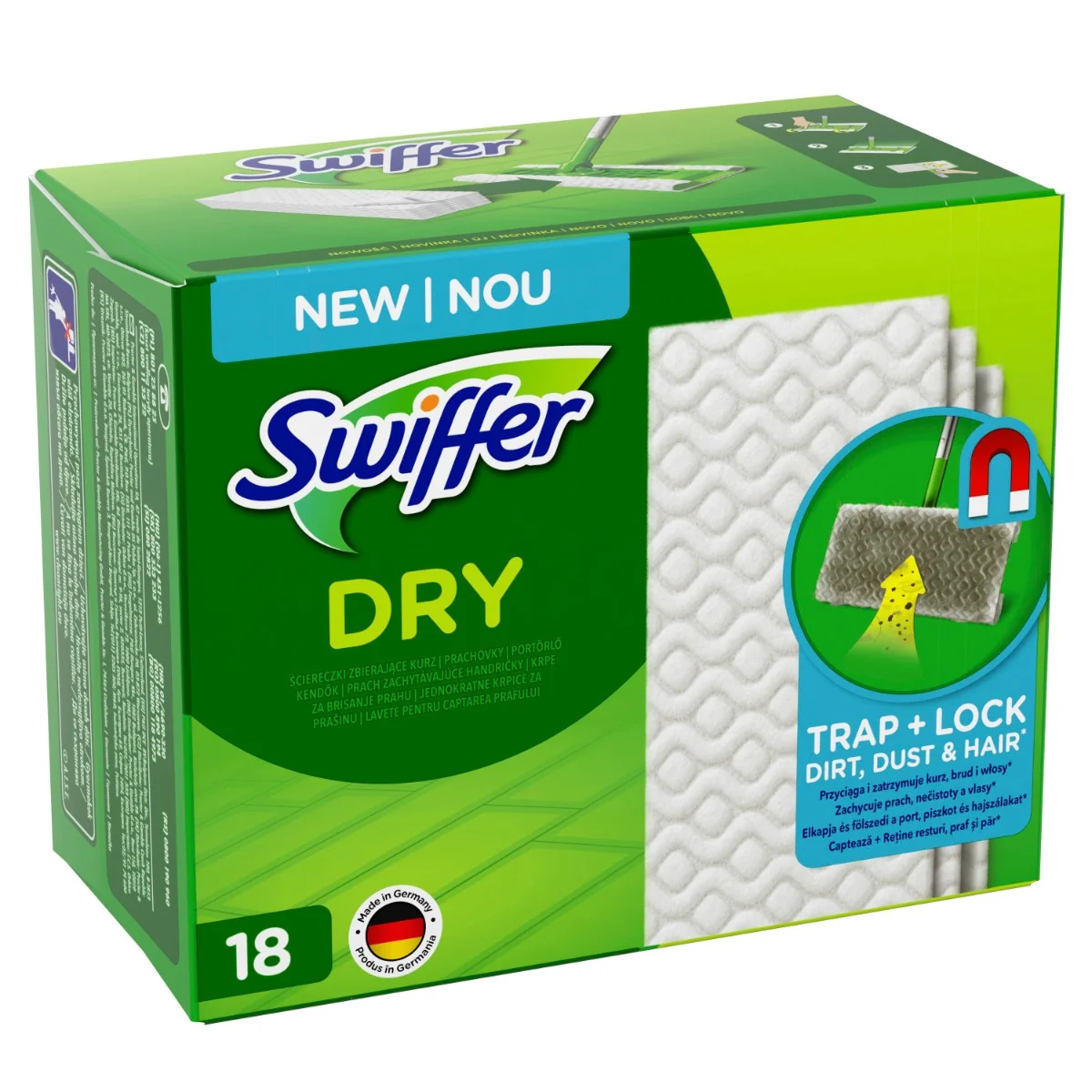 Swiffer Sweeper Suché utěrky na podlahu 18 ks