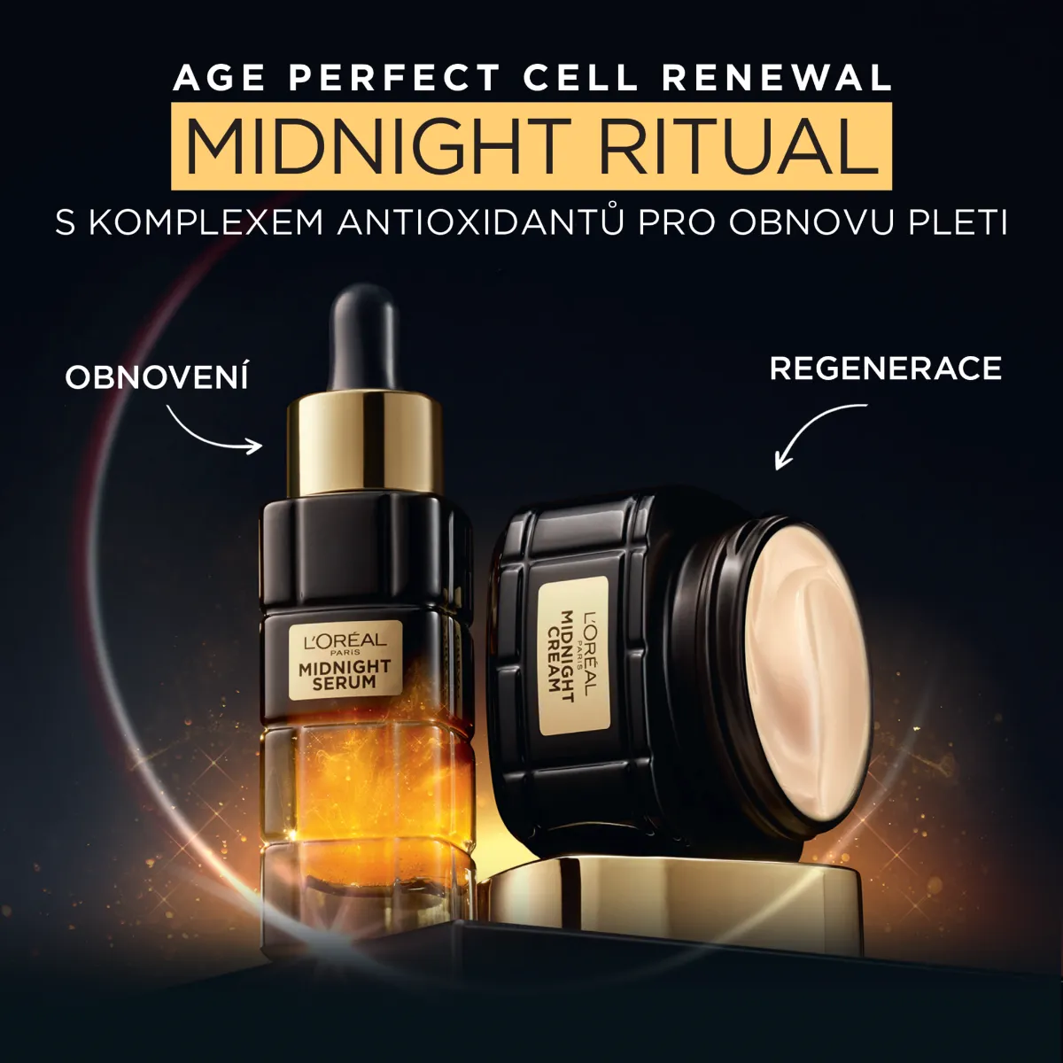 Loréal Paris Age Perfect Cell Renew Midnight noční krém 50 ml