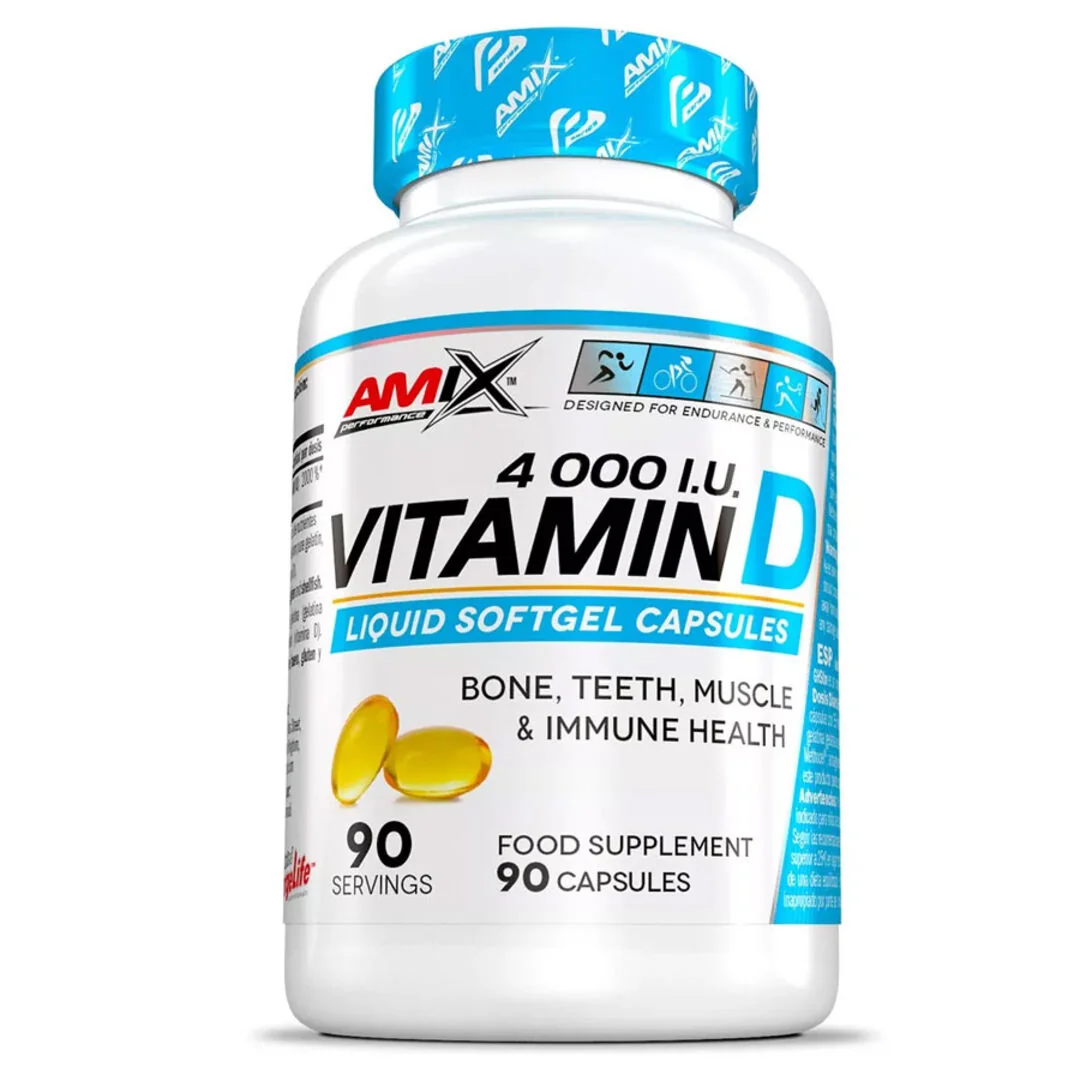 Amix Nutrition Vitamin D 4000 I.U. - 90 kapslí