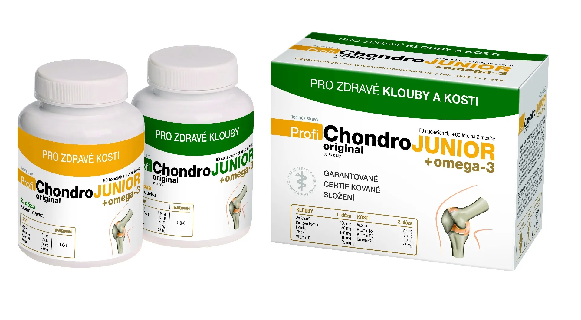 ProfiChondro Original JUNIOR 60 tablet + 60 tobolek