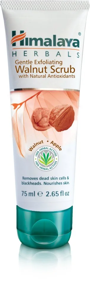 Himalaya Herbals Jemný exfoliační ořechový peeling 75 ml