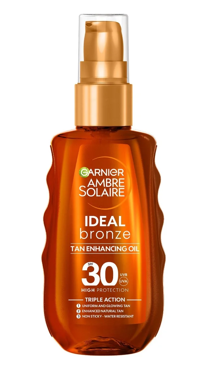 Garnier Ambre Solaire Ideal Bronze SPF 30 opalovací olej 150 ml