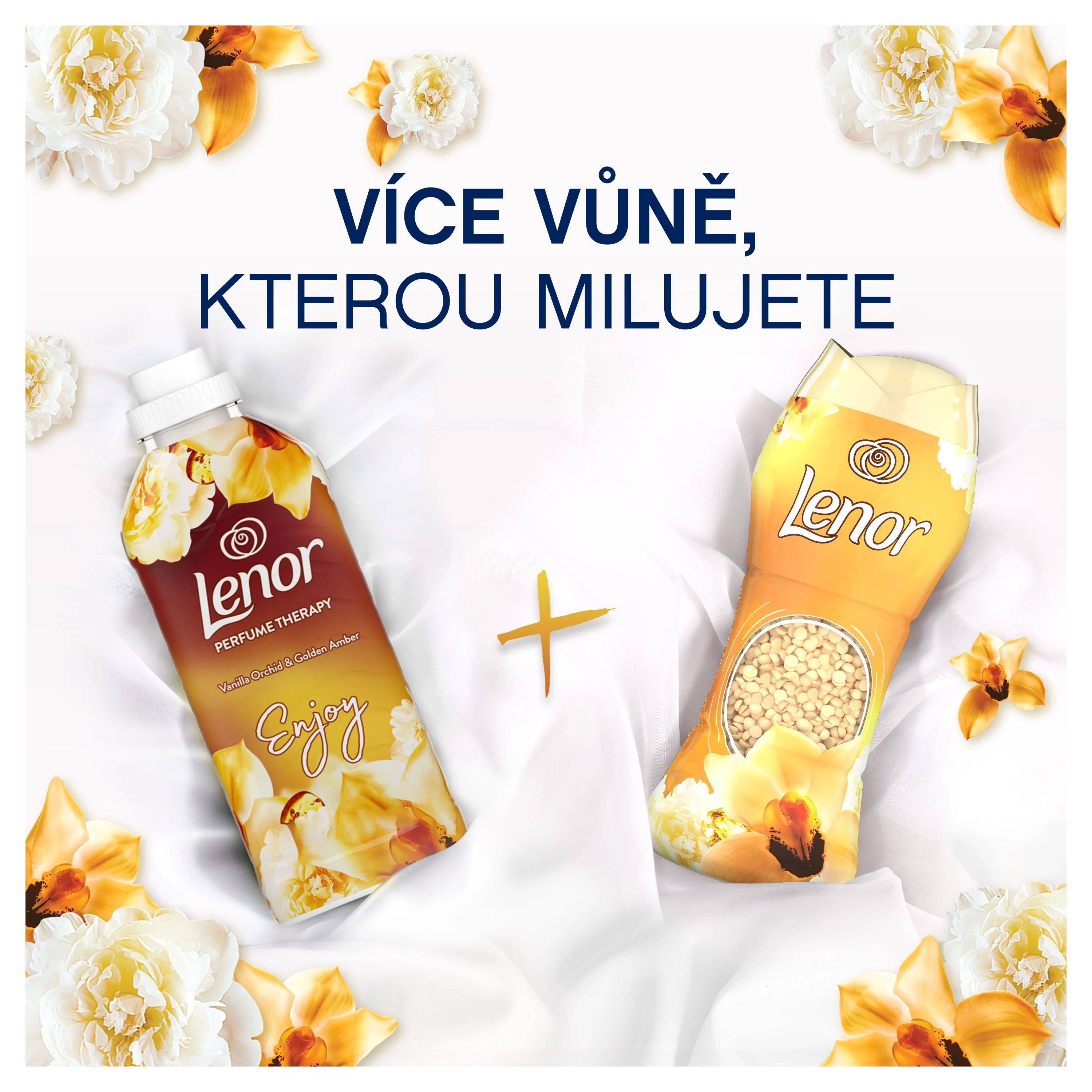 Lenor Vonné perličky Gold Orchid 210 g