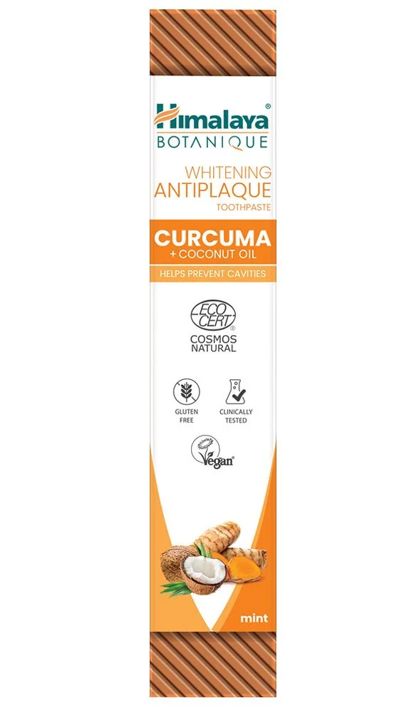 Himalaya Herbals Zubní pasta Botanique kurkuma a kokosový olej 75 ml